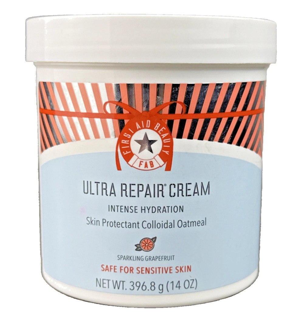 First Aid Beauty FAB Ultra Repair Cream SPARKLING GRAPEFRUIT 14oz EXP 08/2027